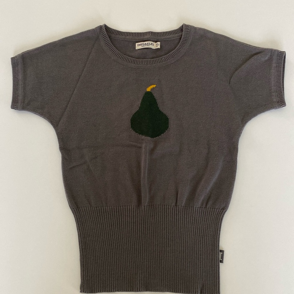 IMPS & ELFS Girls Top Gray